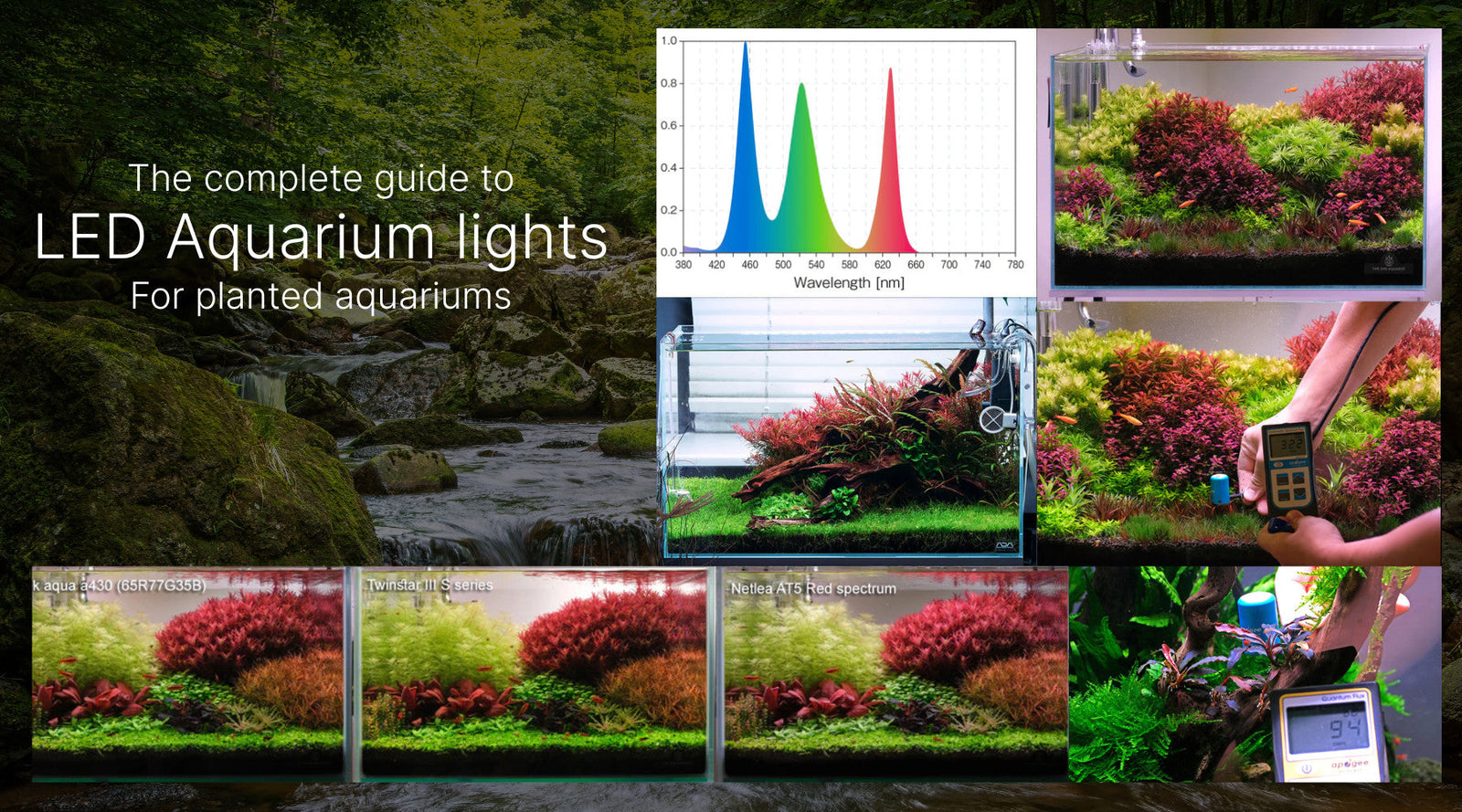 Understanding planted aquarium LED lighting